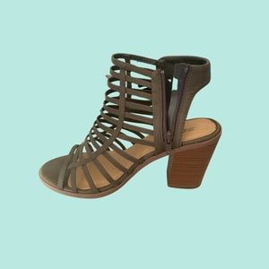 Rustic Green Sandal